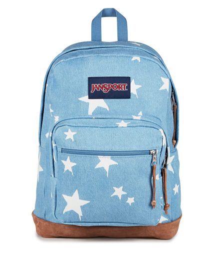 JanSport Right Pack Backpacks - Discharge Denim Star