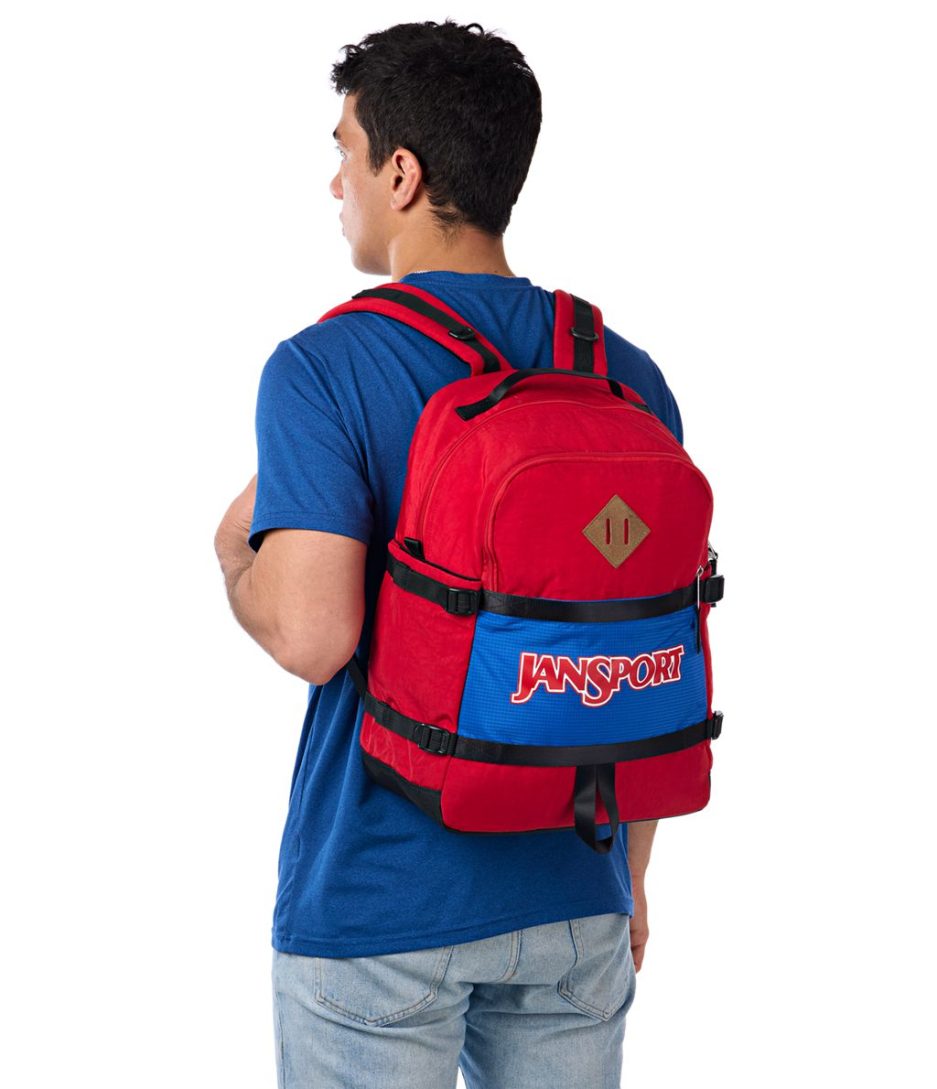 JanSport Small Seattle Pack Backpacks - Red Tape - Image 2