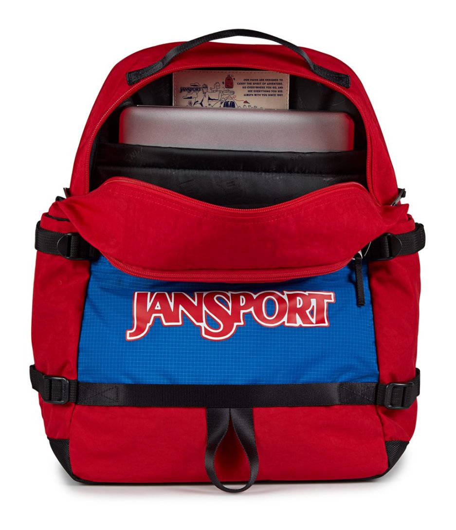 JanSport Small Seattle Pack Backpacks - Red Tape - Image 7