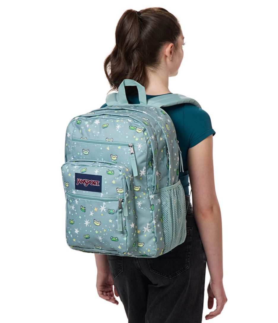 JanSport Big Student Backpacks - Leapin' Lillies - Image 2