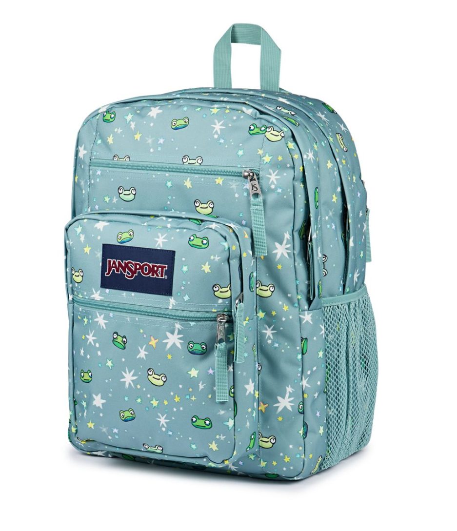 JanSport Big Student Backpacks - Leapin' Lillies - Image 3