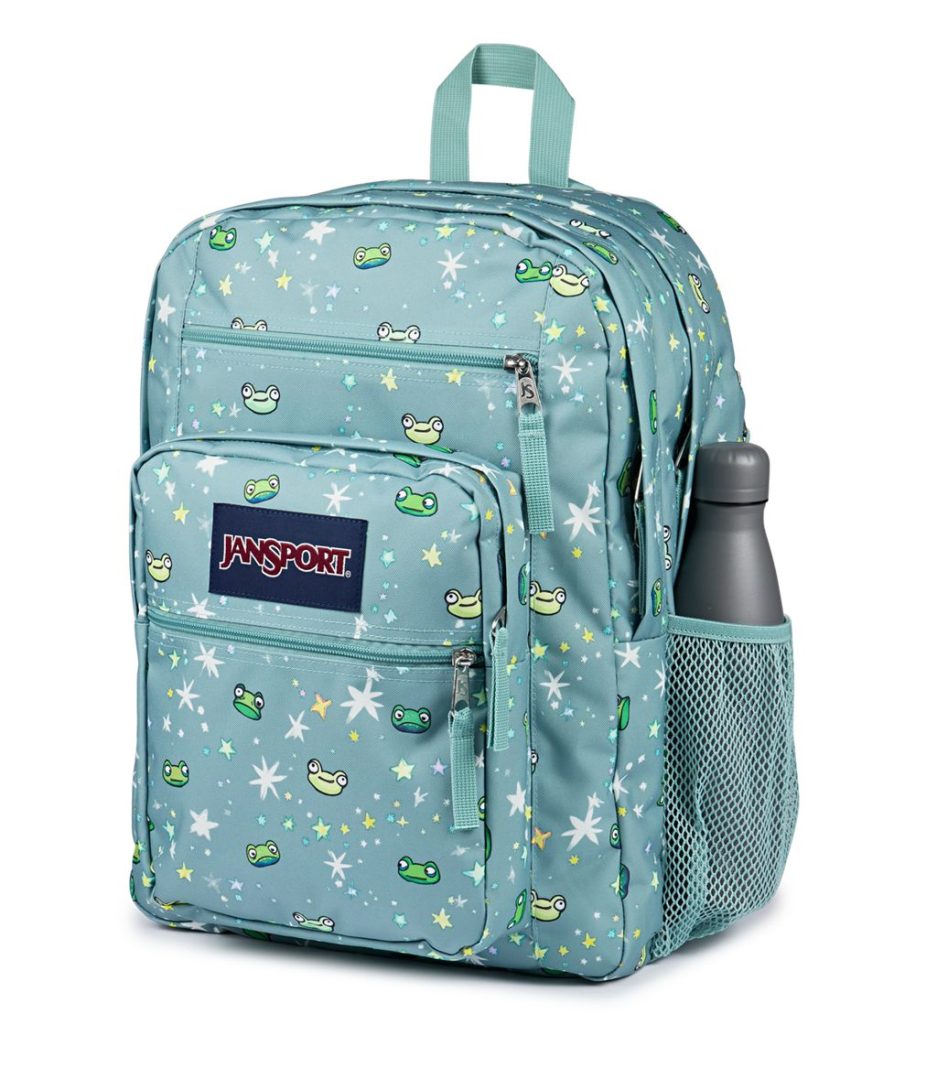 JanSport Big Student Backpacks - Leapin' Lillies - Image 5