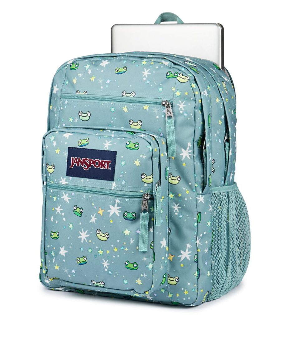 JanSport Big Student Backpacks - Leapin' Lillies - Image 6