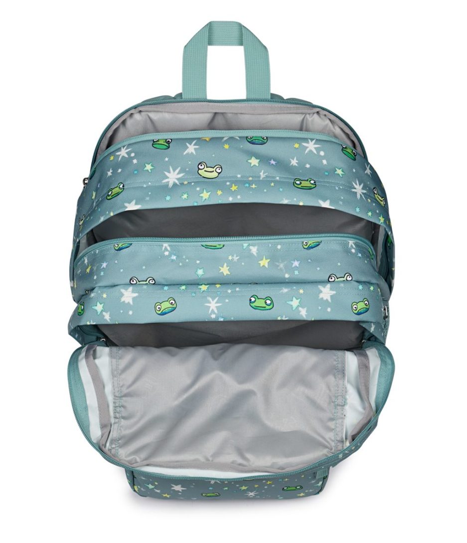 JanSport Big Student Backpacks - Leapin' Lillies - Image 7