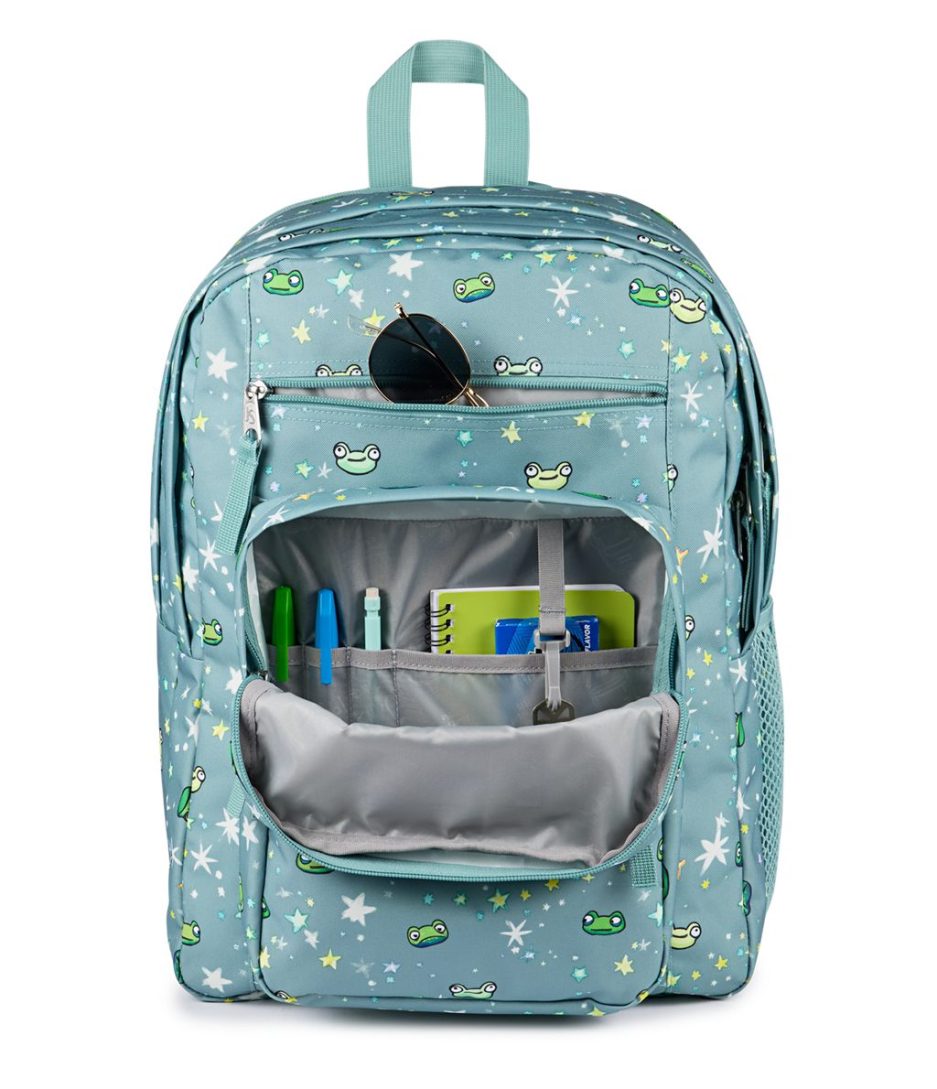 JanSport Big Student Backpacks - Leapin' Lillies - Image 8