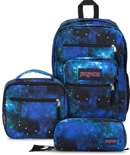 JanSport Big Student Bundle Backpacks - Cyberspace Glxy