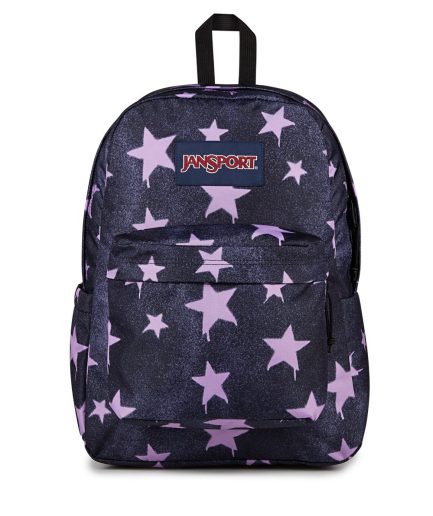 JanSport SuperBreak® Plus Backpacks - Sprayed Stars Pastel Lilac