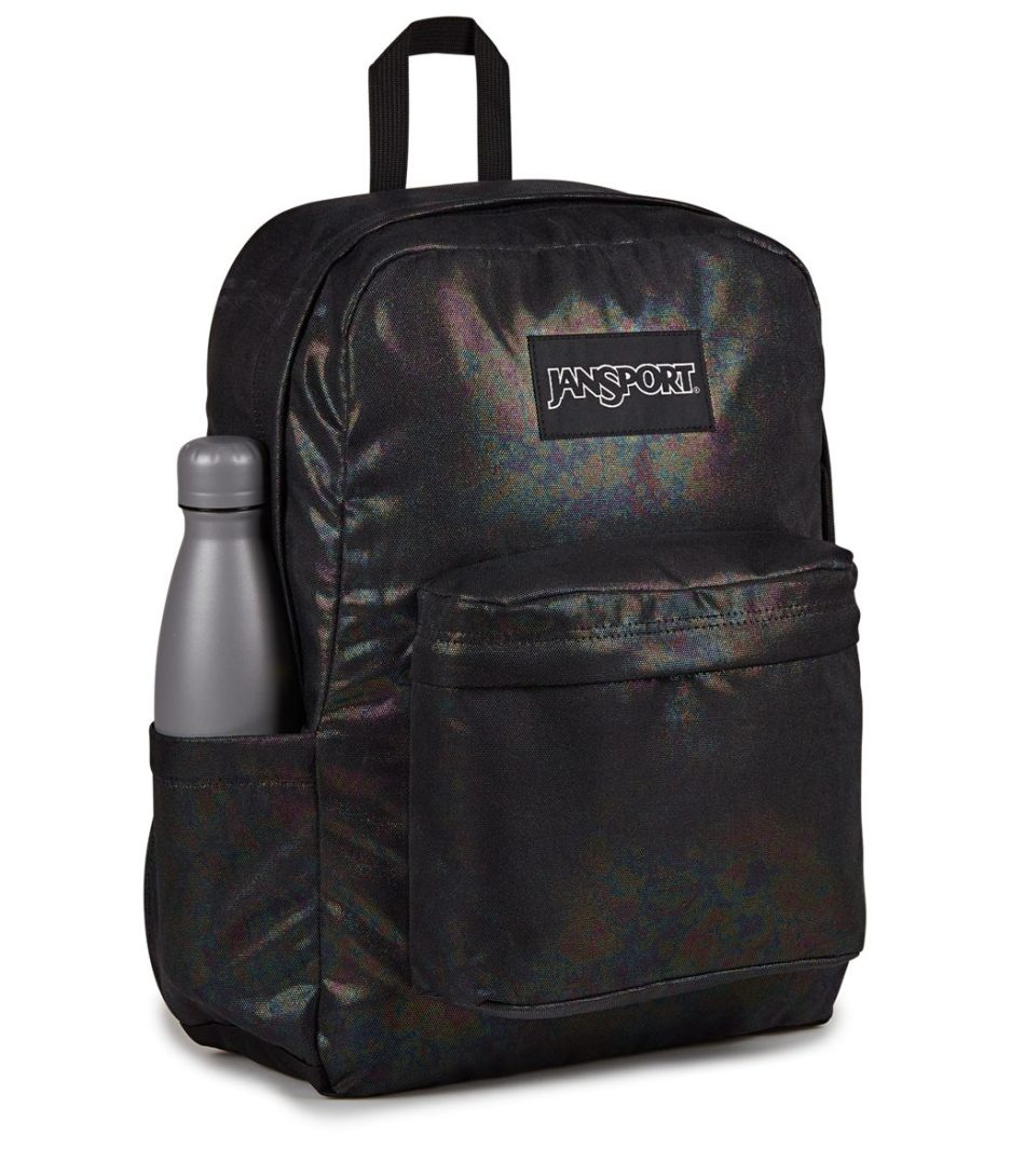 JanSport SuperBreak® Plus Backpacks - Oil Slick Black - Image 5
