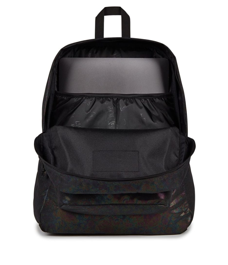 JanSport SuperBreak® Plus Backpacks - Oil Slick Black - Image 6