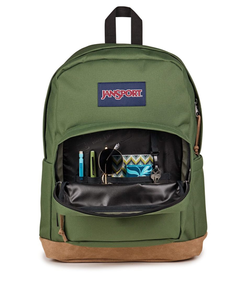 JanSport Right Pack Backpacks - Cargo Green - Image 8