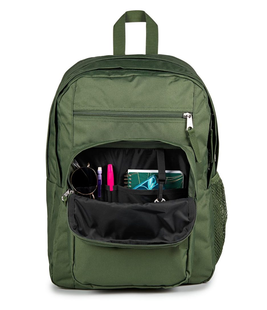 JanSport Big Student Backpacks - Cargo Green - Image 8